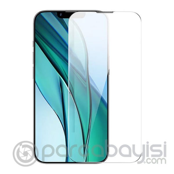 Baseus 0.3mm Crystal iPhone 14 Plus - 13 Pro Max Full Tempered Ekran Koruyucu