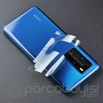 Huawei P40 Pro Hidrojel Hayalet Arka Tam Kaplama Film