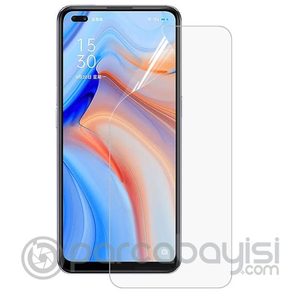 OPPO Reno4  Full Kaplama Hidrojel Film Full Ekran Koruyucu