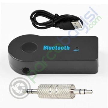 Bluetooth Araç Kiti Aux Girişli Hands Free Bluetooth Receiver
