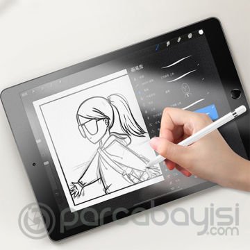 ALLY iPad Air 2020 10.9 Paper Like Film Darbe Emici Pet Ekran Koruyucu