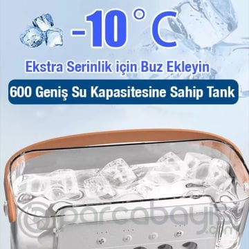 EZERE Taşınabilir Ev Ofis Hava Nemlendirici Soğutucu Masaüstü Fan