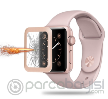 Ally Apple Watch 1,2,3 38mm 3d Kavisli Full Cam Ekran Koruyucu