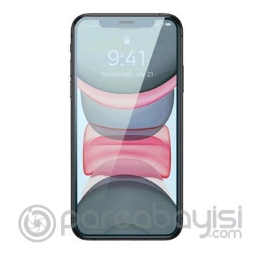 Baseus Crystal 0.3mm iPhone 11 - XR Tempered Ekran Koruyucu 2 Adet Set