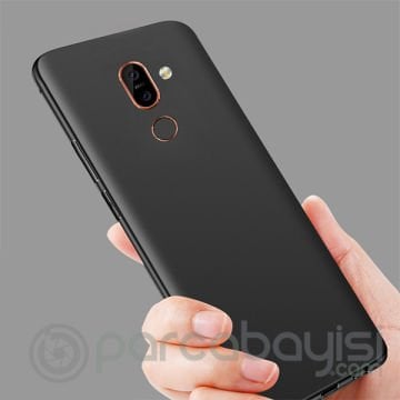 Ally Nokia 7+ Plus Kamera Korumalı Ultra Koruma Silikon Kılıf