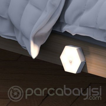 ALLY Akıllı Led Sensorlu Otomatik Usb Şarj Edilebilir Gece Lambası Led