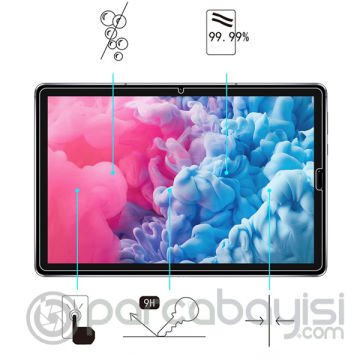 Huawei Mate Pad T10S 10.1 Tempered Cam Ekran Koruyucu