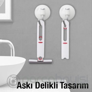 EZERE Çok Amaçlı Mini tezgah üstü Paspas Mini Mop + 2 Yedek Uç