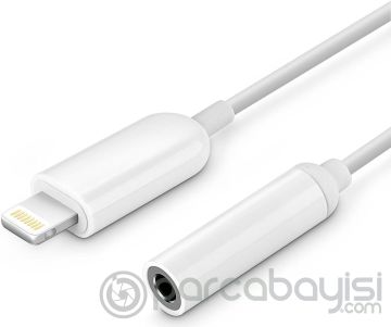 İPhone 12-11 XS-XR-X 7,8 Lighting 3.5mm Kulaklık Jakı Adaptörü