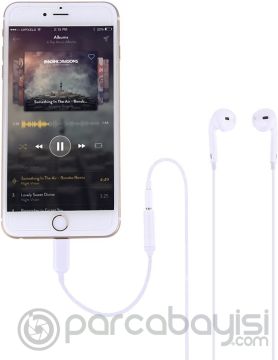 İPhone 12-11 XS-XR-X 7,8 Lighting 3.5mm Kulaklık Jakı Adaptörü