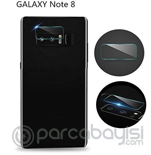 Samsung Galaxy Note 8 Yüksek Çözünürlüklü Kamera Lens Koruma Camı