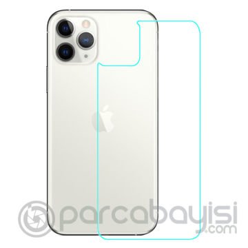 GOR İPhone 11 Pro  5.8 Çizilmez Arka Koruyucu Jelatin 5 Adet Set