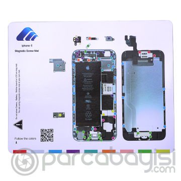 iphone 6 Mıknatıslı  Vida Gostergeli Tamir Hasırı