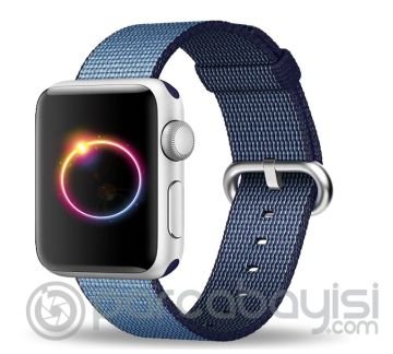 Ally Apple Watch 7-8 45mm 6-5-4 44mm Nylon Kayış Kordon 3-2-1 42mm