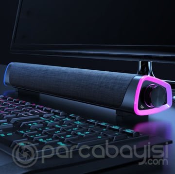 Ally RGB Bas Soundbar Tv Ses Sistemi ve Bilgisayar Masaüstü Bluetooth Hoparlör Subwoofer