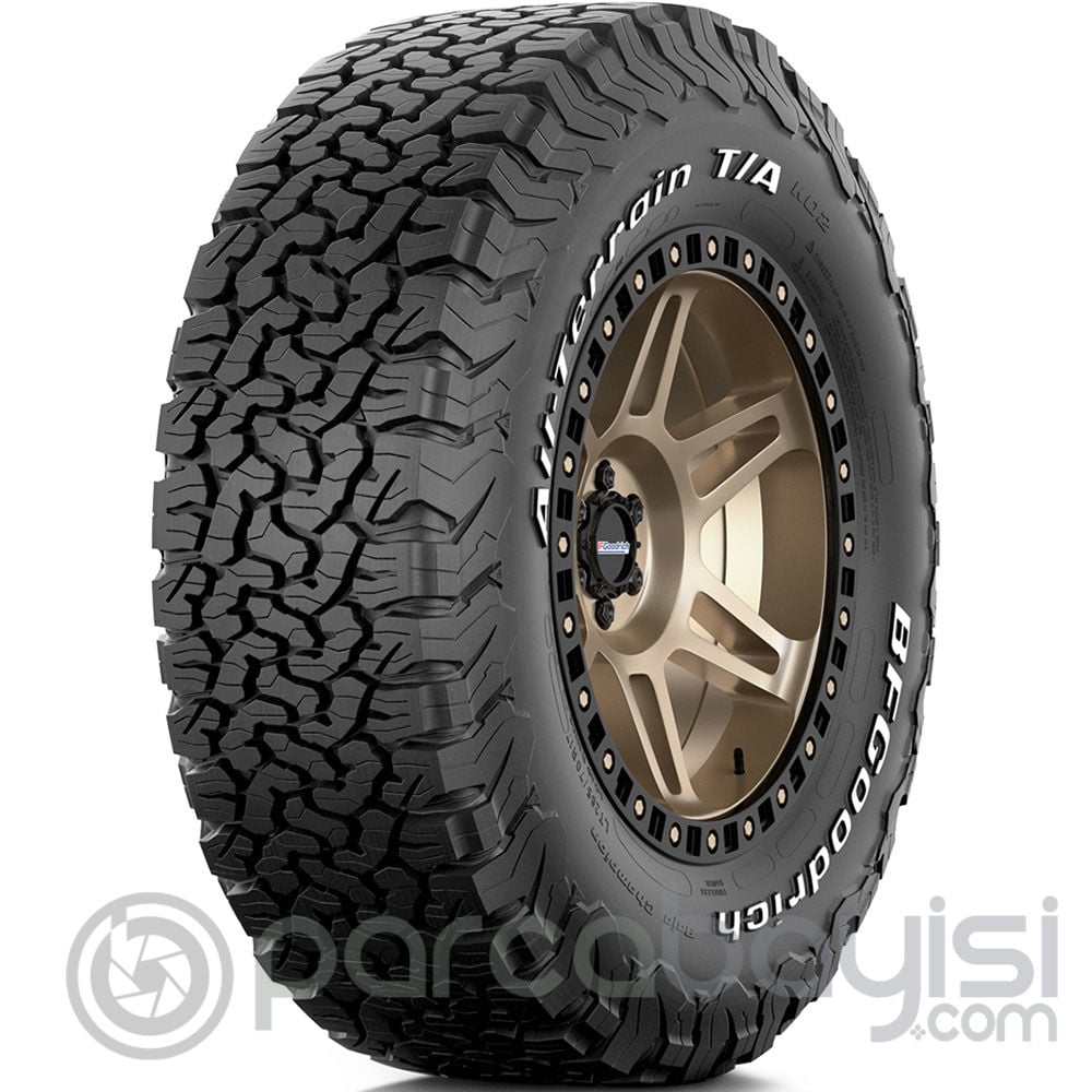 285/75R16 116/113R LT LRC (RWL) (Beyaz Yazılı) All Terrain T/A KO2 BF Goodrich