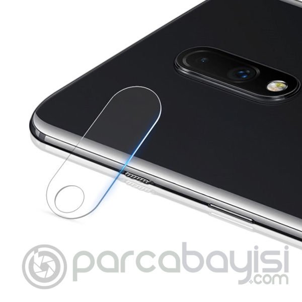 Oneplus 7 Yüksek Çözünürlüklü Kamera Lens Koruma Tempered Cam