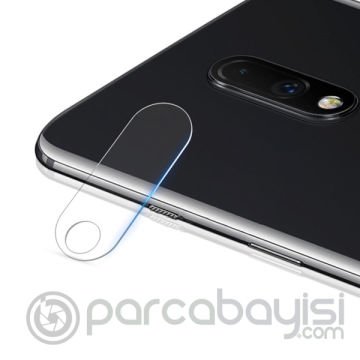 Oneplus 7 Yüksek Çözünürlüklü Kamera Lens Koruma Tempered Cam