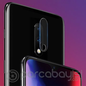 Oneplus 7 Yüksek Çözünürlüklü Kamera Lens Koruma Tempered Cam