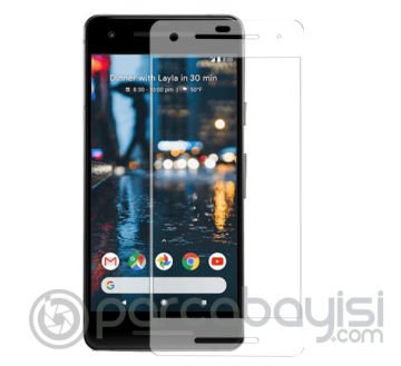 Google Pixel 2 3d Kavisli Full Kaplama Kırılmaz Cam Ekran Koruyucu