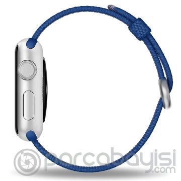 Ally Apple Watch 7-8 41mm 6-5-4 40mm Nylon Spor Kordon Kayış 3-2-1 38mm