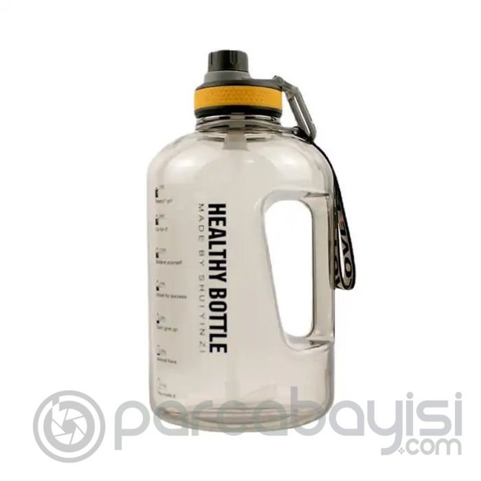 Ally Motivasyon Su Matarası 2200 ml Suluk Spor Su Şişesi - Bpa Içermez