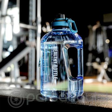 Ally Motivasyon Su Matarası 2200 ml Suluk Spor Su Şişesi - Bpa Içermez