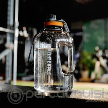 Ally Motivasyon Su Matarası 2200 ml Suluk Spor Su Şişesi - Bpa Içermez