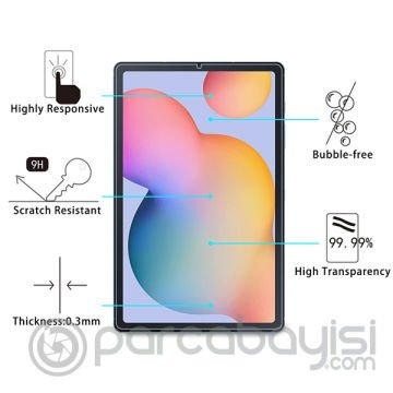 Galaxy Tab S6 Lite P610- P615 Tempered Kırılmaz Cam Ekran Koruyucu
