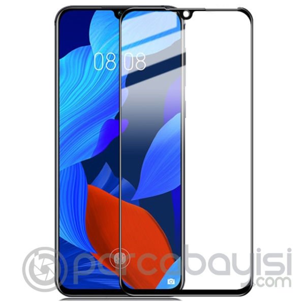 Huawei Nova 5-Nova 5 Pro 3D Full Tempered Kırılmaz Cam Ekran Koruyucu