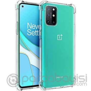 ALLY OnePlus 8T Anti-Drop Silikon Kılıf Shockproof kılıf
