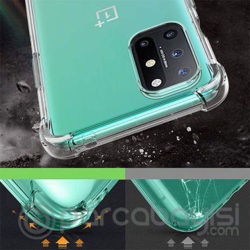 ALLY OnePlus 8T Anti-Drop Silikon Kılıf Shockproof kılıf