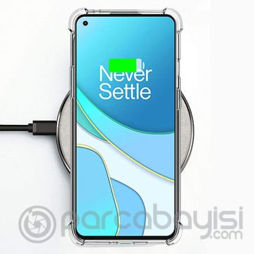 ALLY OnePlus 8T Anti-Drop Silikon Kılıf Shockproof kılıf