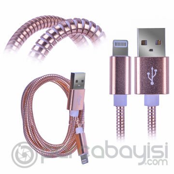 Ally İphone Metal Data Usb Kablo