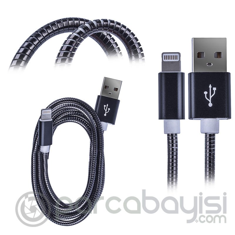 Ally İphone Metal Data Usb Kablo