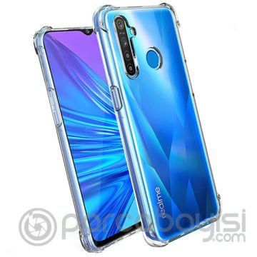 ALLY Oppo Realme 5i Anti-Drop Silikon Kılıf Shockproof Kılıf