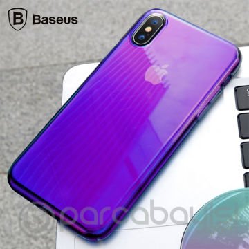 Baseus İPhone Xs Max Glow Case Şeffaf Silikon Kılıf