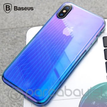 Baseus İPhone Xs Max Glow Case Şeffaf Silikon Kılıf