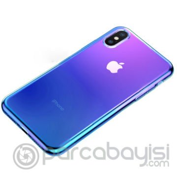 Baseus İPhone Xs Max Glow Case Şeffaf Silikon Kılıf