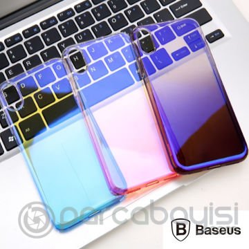 Baseus İPhone Xs Max Glow Case Şeffaf Silikon Kılıf