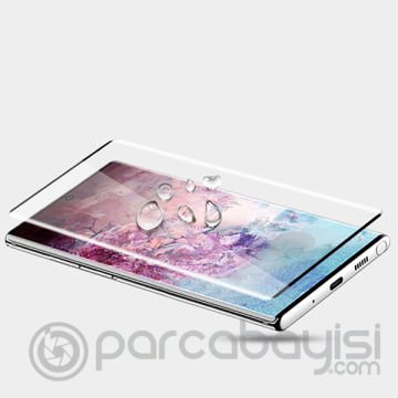 SM Galaxy Note 10+ Plus 3D Full Kaplama Kırılmaz Cam Ekran Koruyucu