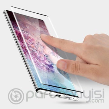 SM Galaxy Note 10+ Plus 3D Full Kaplama Kırılmaz Cam Ekran Koruyucu