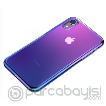 Baseus İphone Xr 6.1 Glow Case Şeffaf Silikon Kılıf