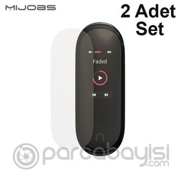 Mijobs Mi Band 5-4 Darbe Emici Ekran Koruyucu 2 Adet Set