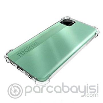 ALLY Oppo Realme C11 Anti-Drop Silikon Kılıf Shockproof Kılıf