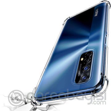 ALLY Oppo Realme 7 Anti-Drop Silikon Kılıf Shockproof Kılıf