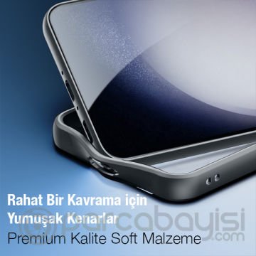 Dux Ducis SM Galaxy S23 Aimo Series Premium Buzlu Sert PC-TPU Kılıf