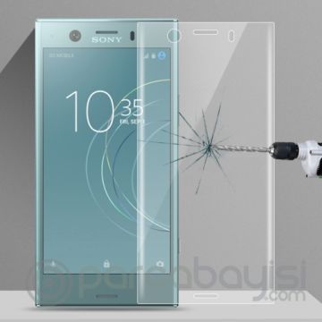 Xperia Xz1 X Compact1 Full Kaplama Kırılmaz Cam Ekran Koruyucu