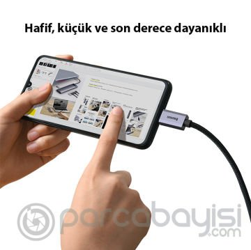 Baseus High Definition USB Type C - HDMI 2.0 4K 60Hz Yüksek Çözünürlüklü Görüntü Kablosu 2M