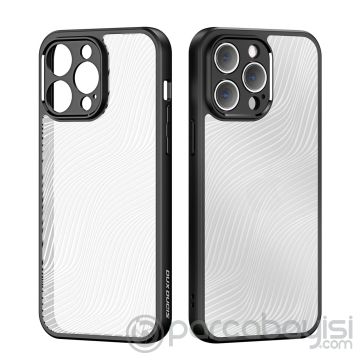 Dux Ducis iPhone 12 Pro Max Aimo Series Premium Buzlu Sert PC-TPU Kılıf